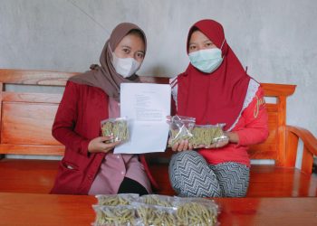 KKNT UNISRI Berikan Sosialisasi Inovasi Baru Dari Bayam di Masa Pandemi