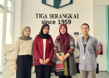 Mahasiswa UNISRI Mengikuti Magang Hibah AKPT di PT. Tiga Serangkai Pustaka Mandiri