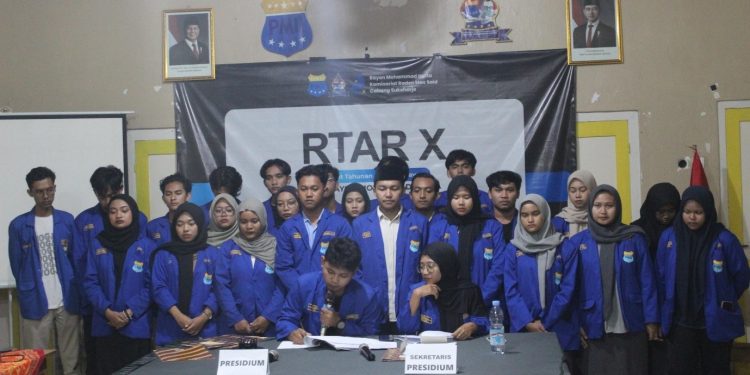 Gelar RTAR ke-10, Kader Perempuan Terpilih Menjadi Ketua PMII Rayon Mohammad Hatta