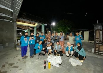 Pemanfaatan Kohe Kambing menjadi Pupuk oleh KKN 189 UIN Surakarta