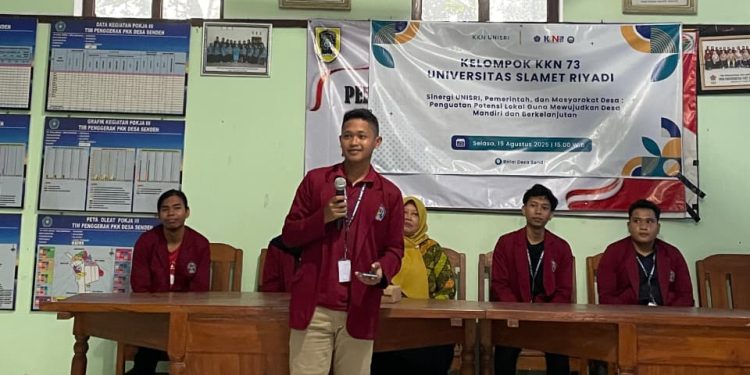 Mahasiswa KKN UNISRI Adakan Kegiatan Bertajuk Peningkatan Kapasitas Digital Marketing untuk Pemberdayaan Masyarakat