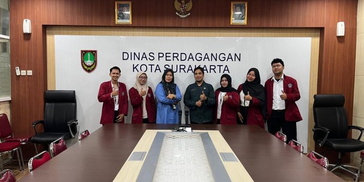 Mahasiswa Manajemen UNISRI Magang Kerja di Dinas Perdagangan Kota Surakarta