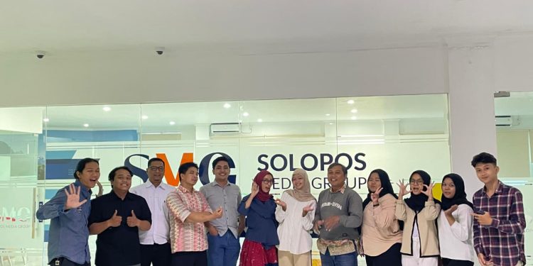 Mahasiswa Manajemen UNISRI Surakarta Selesaikan Program Magang Kerja di Solopos Media Group.
