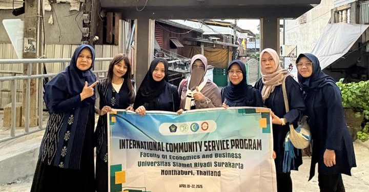 Prodi Akuntansi Unisri Perkuat Literasi Keuangan UMKM Muslim di Bangkok