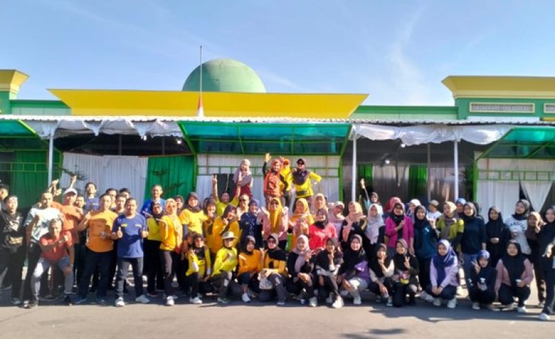 Kegiatan senam bersama