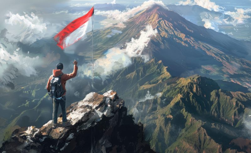 character-with-indonesian-flag